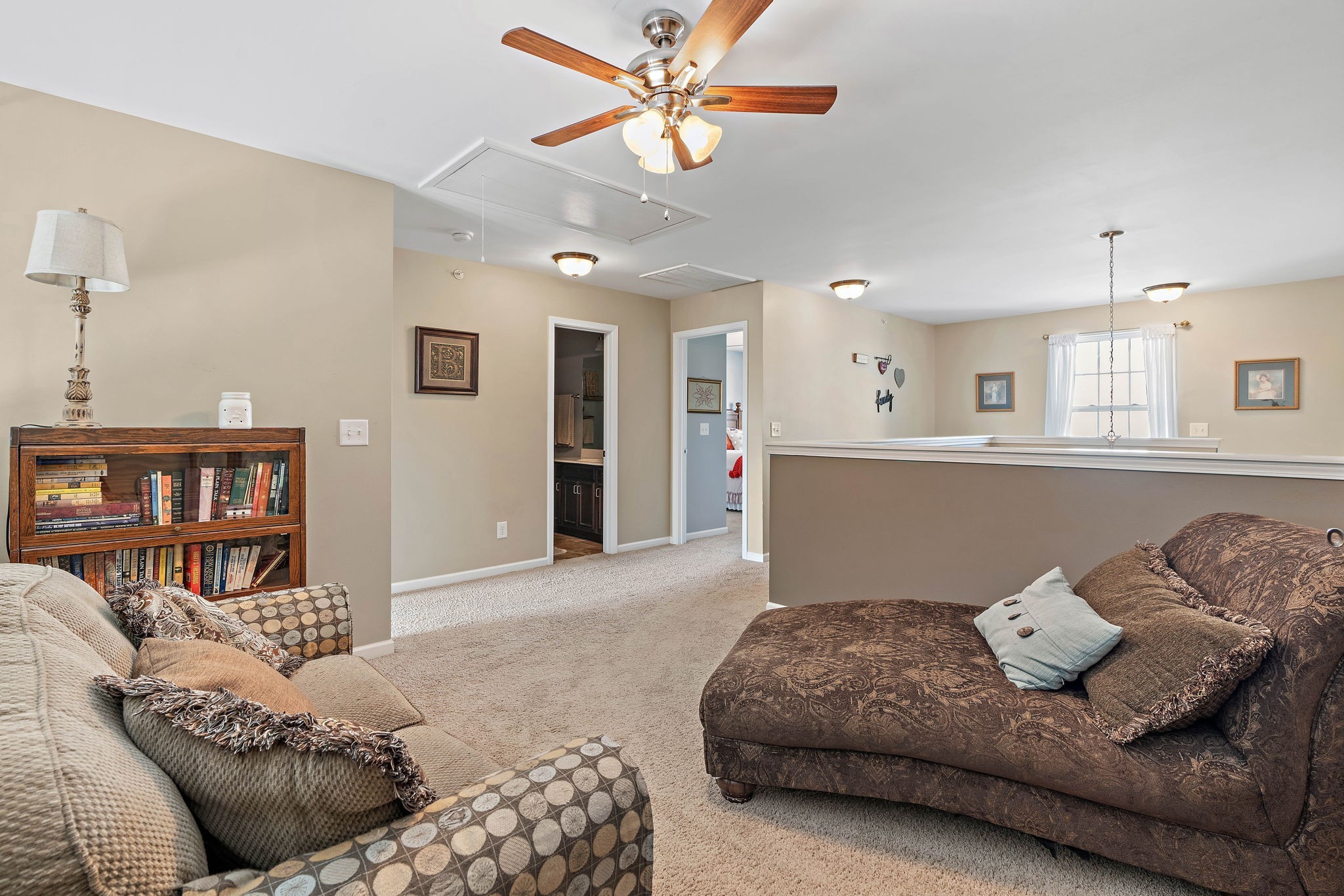 1071 Muna Court Spring Hill, TN 37174 - Photo 26 of 50 a living room with furniture and kitchen view