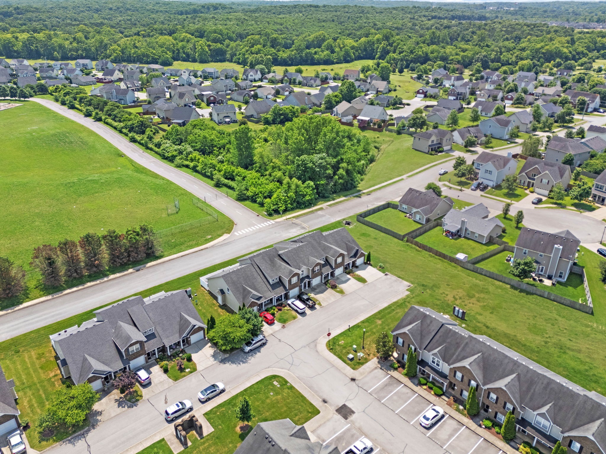 1071 Muna Court Spring Hill, TN 37174 - Photo 45 of 50 an aerial view of a city