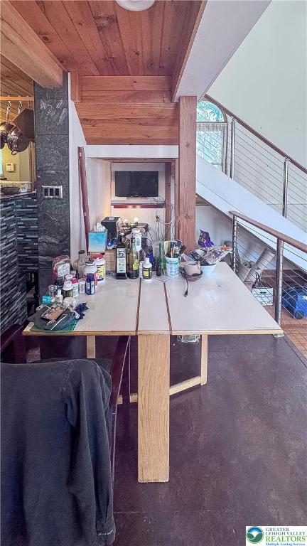 608 McKinley Street Hazleton, PA 18201 - Photo 12 of 59 a living room with stainless steel appliances kitchen island granite countertop furniture a rug and a window