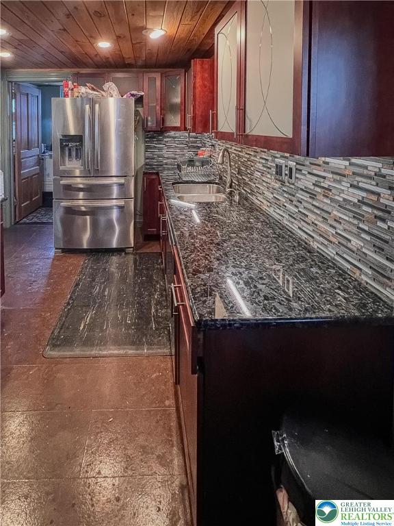 608 McKinley Street Hazleton, PA 18201 - Photo 13 of 59 a kitchen with kitchen island granite countertop a sink stainless steel appliances and cabinets