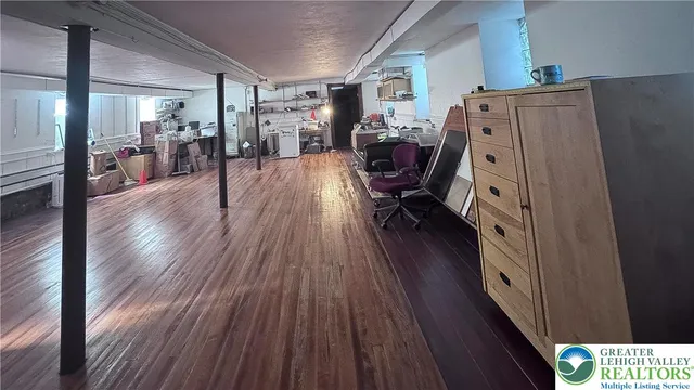 a view of wooden floor