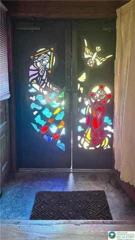 a view of a interior in a house