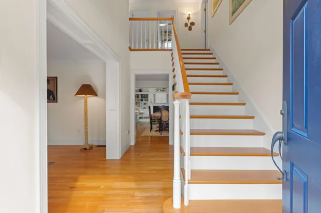 a bedroom with a bed and a cabinets