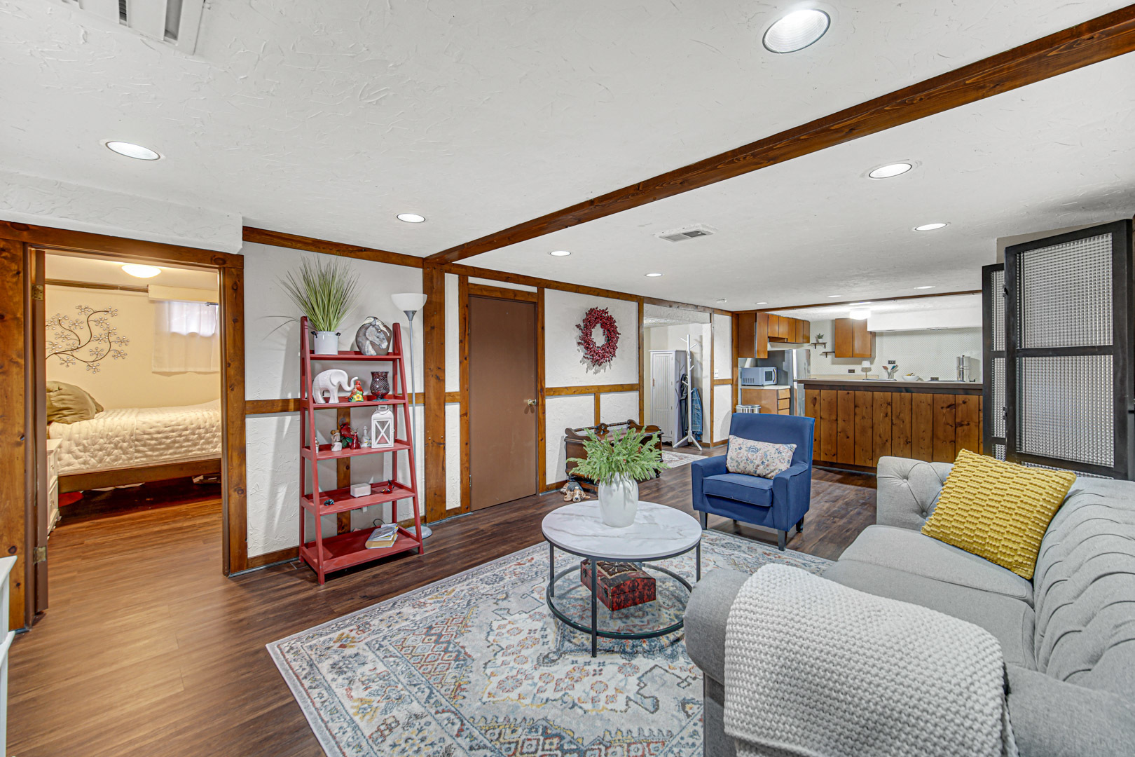 1202 Birch Drive Mount Prospect, IL 60056 - Photo 13 of 22 a living room with furniture and wooden floor