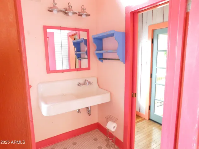 a view of a backyard with a patio