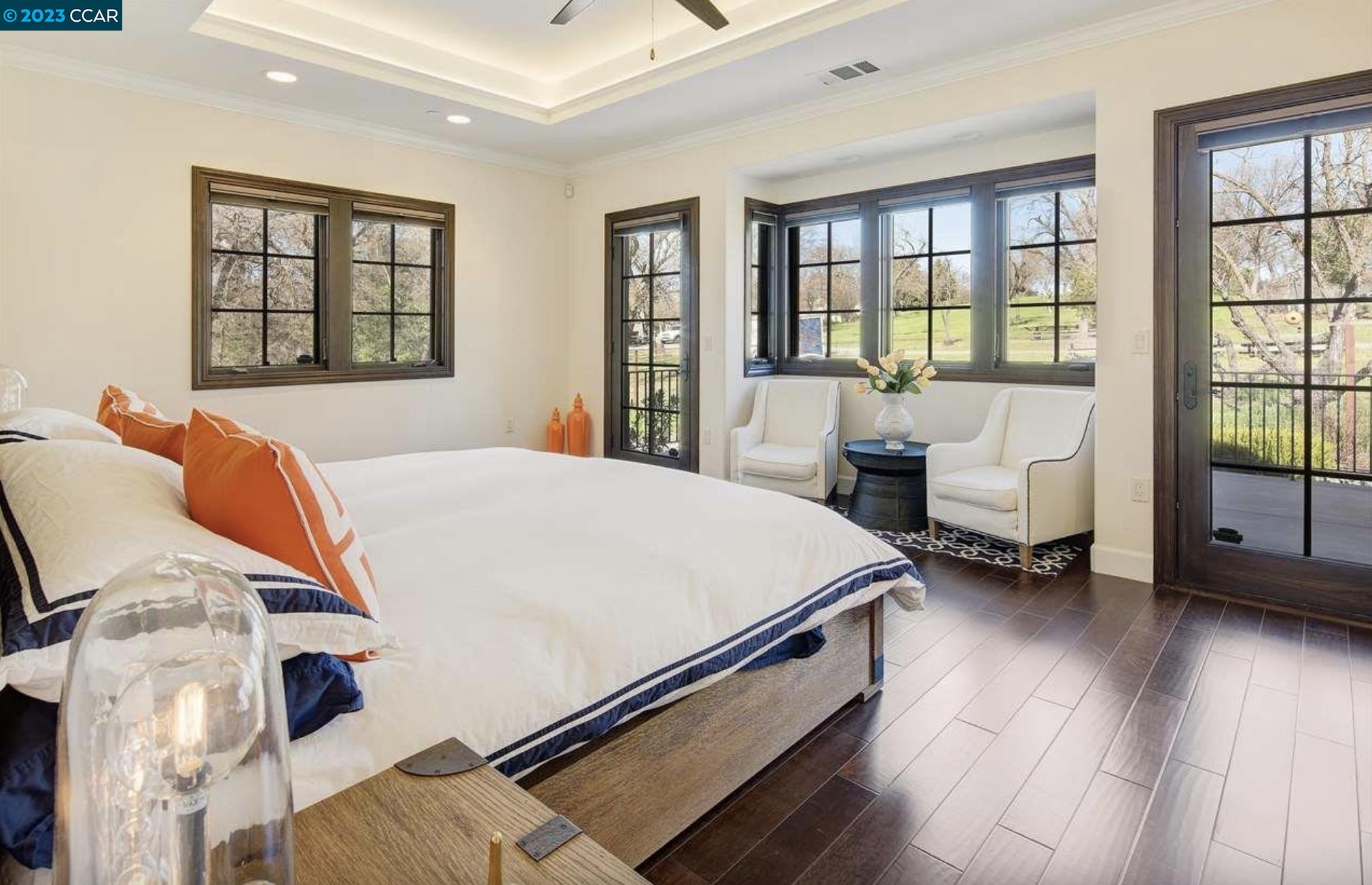 23 Eckley Lane Walnut Creek, CA 94596 - Photo 24 of 47 a bed room with a bed and a window