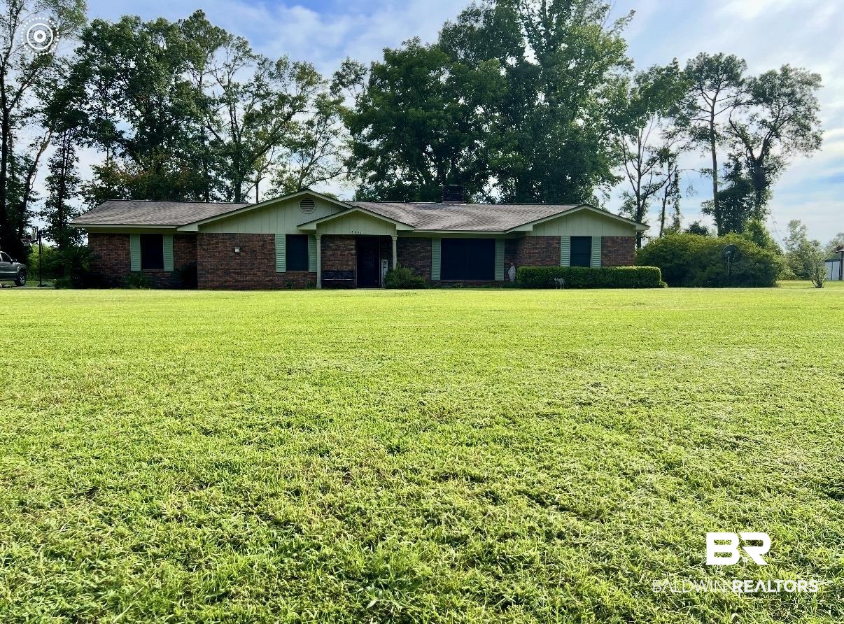5971 Appleton Road Brewton, AL 36426 - Photo 1 of 23 Single story home featuring a front lawn and brick siding
