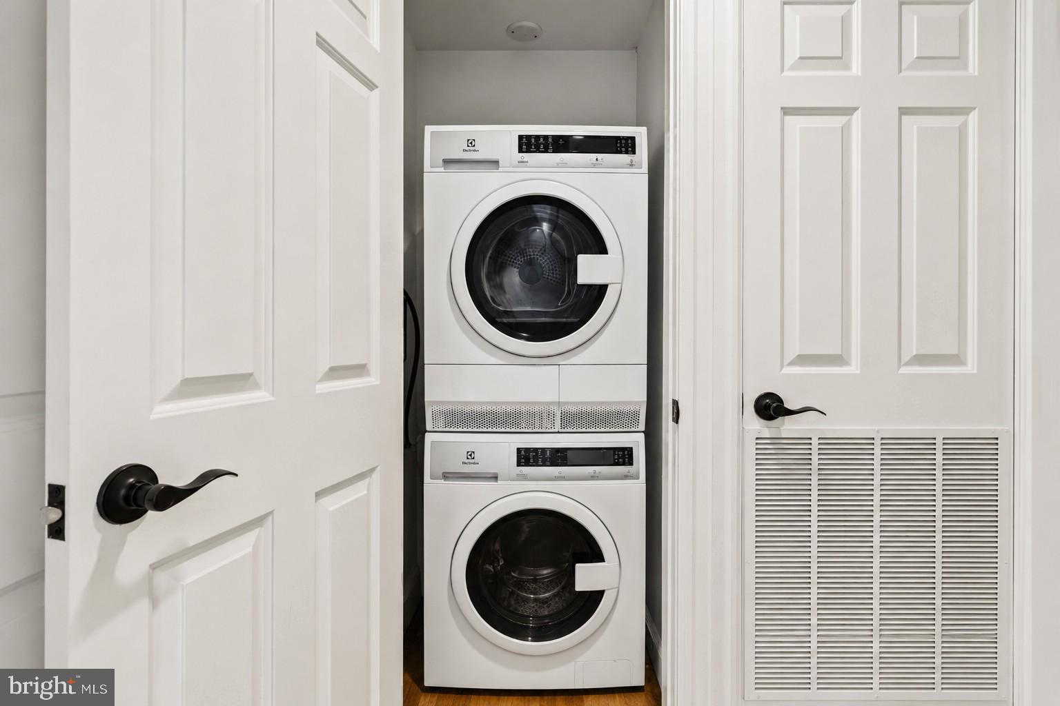 2023 Kalorama Road Northwest, Unit 1 Washington, DC 20009 - Photo 22 of 25 Seperate Hallway Laundry Closet in Hallway