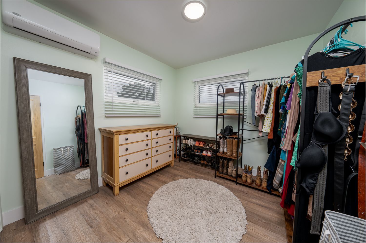 413 North Helena Street Ridgecrest, CA 93555 - Photo 13 of 42 a view of a bedroom with furniture and closet