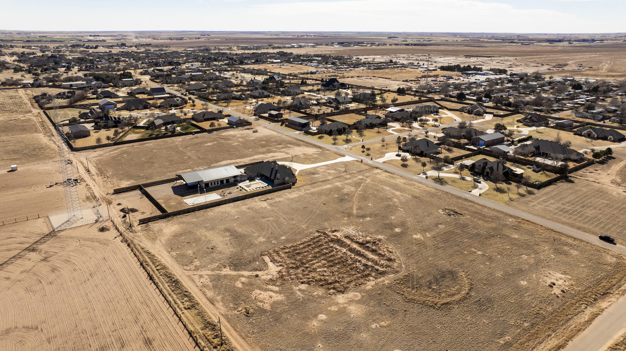 14603 Chicago Avenue Lubbock, TX 79424 - Photo 12 of 12 an aerial view of residential houses with city view