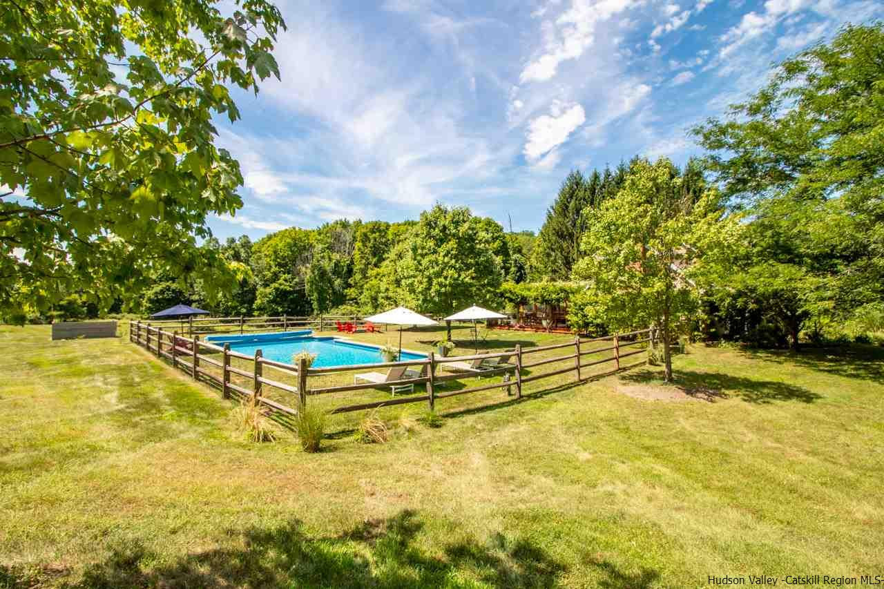 173 Peak Road Stone Ridge, NY 12484 - Photo 21 of 34 a view of swimming pool with outdoor seating