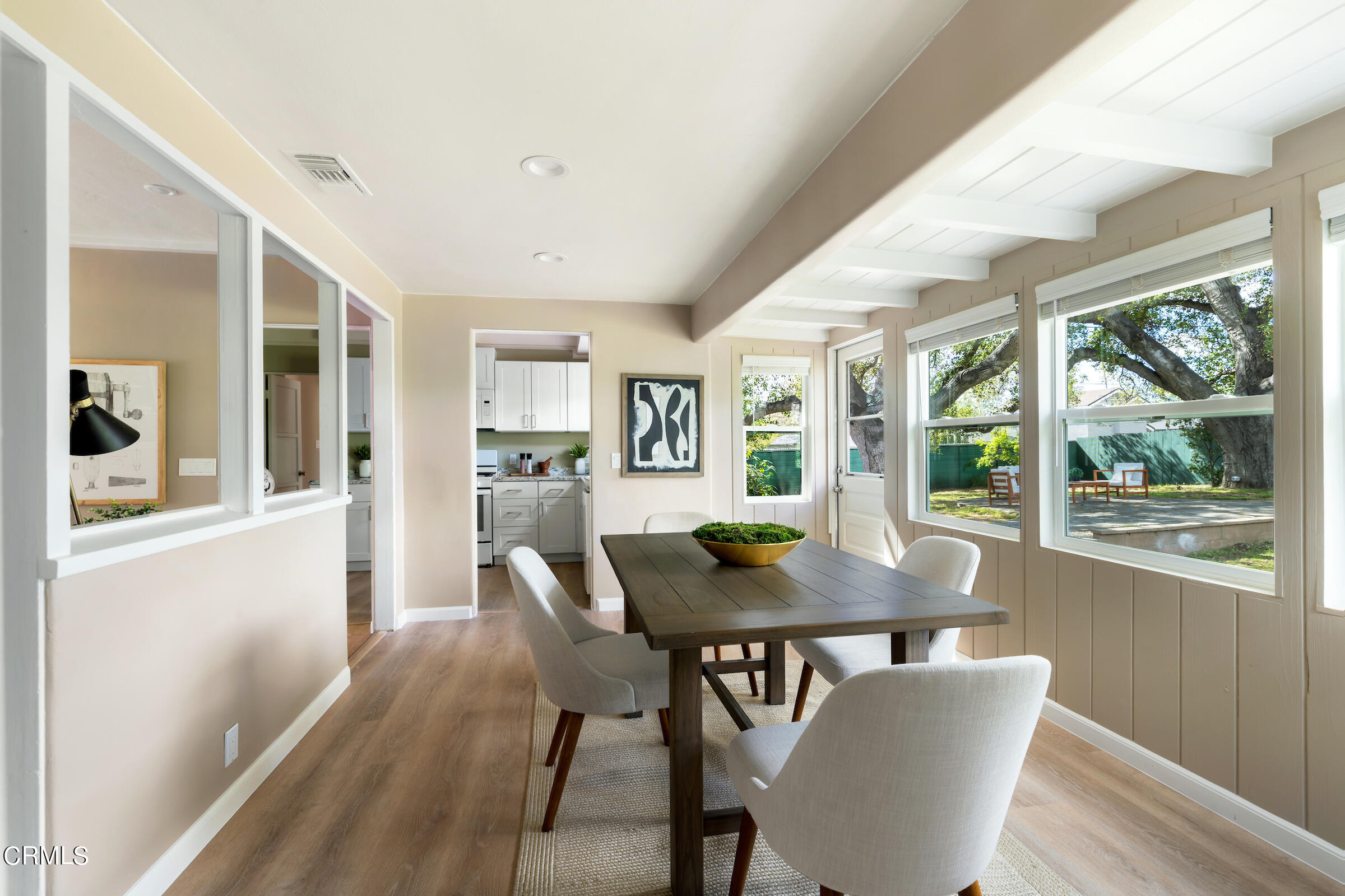 1673 Coolidge Avenue Altadena, CA 91001 - Photo 20 of 59 a view of a dining room with furniture and windows