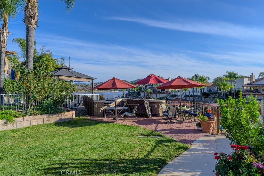 30010 Big Range Road Canyon Lake, CA 92587 - Photo 43 of 55 BBQ Island overlooking peaceful cove and boat dock(s)