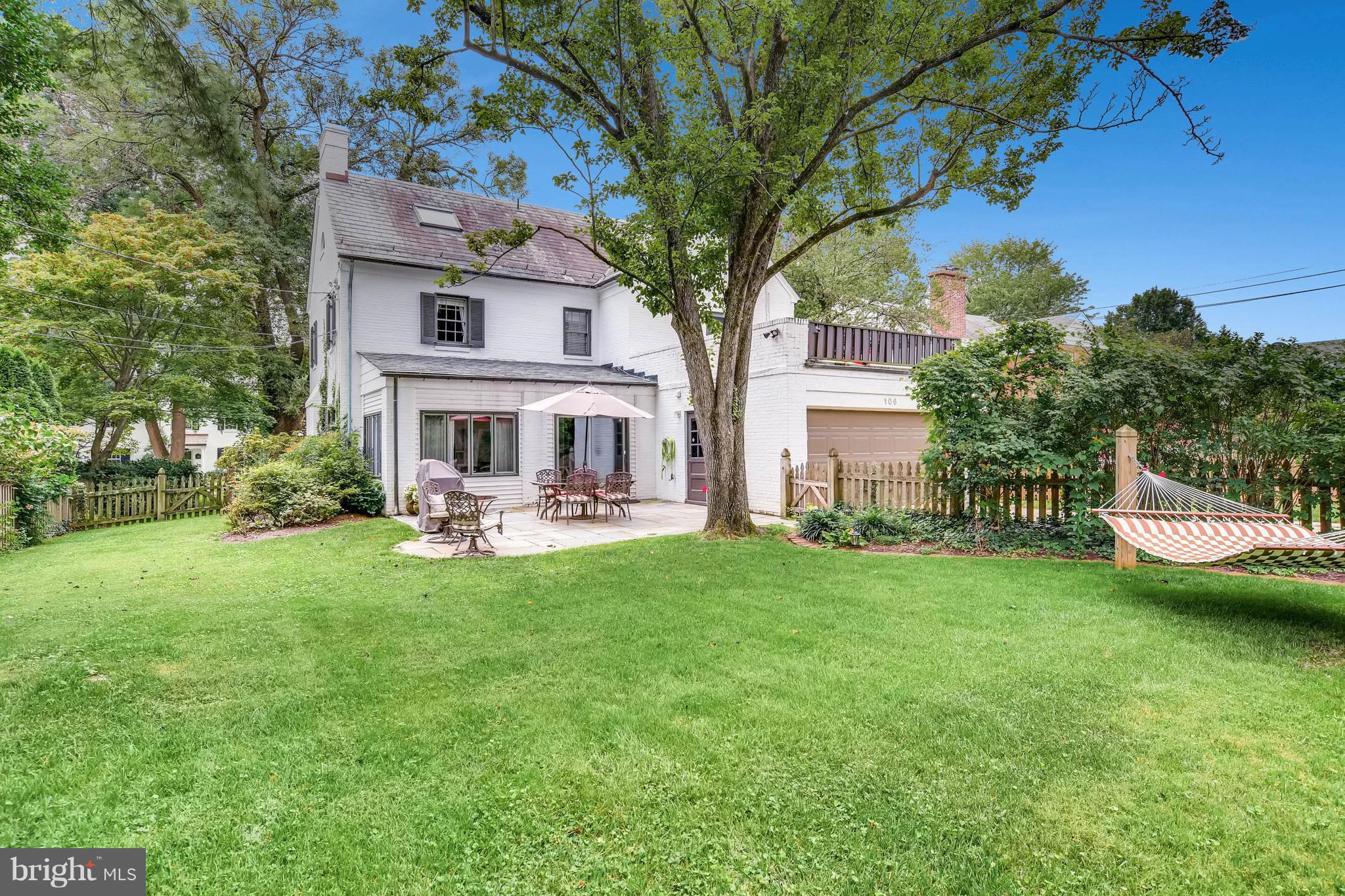 106 Enfield Road Baltimore, MD 21212 - Photo 27 of 27 a view of a house with backyard porch and garden