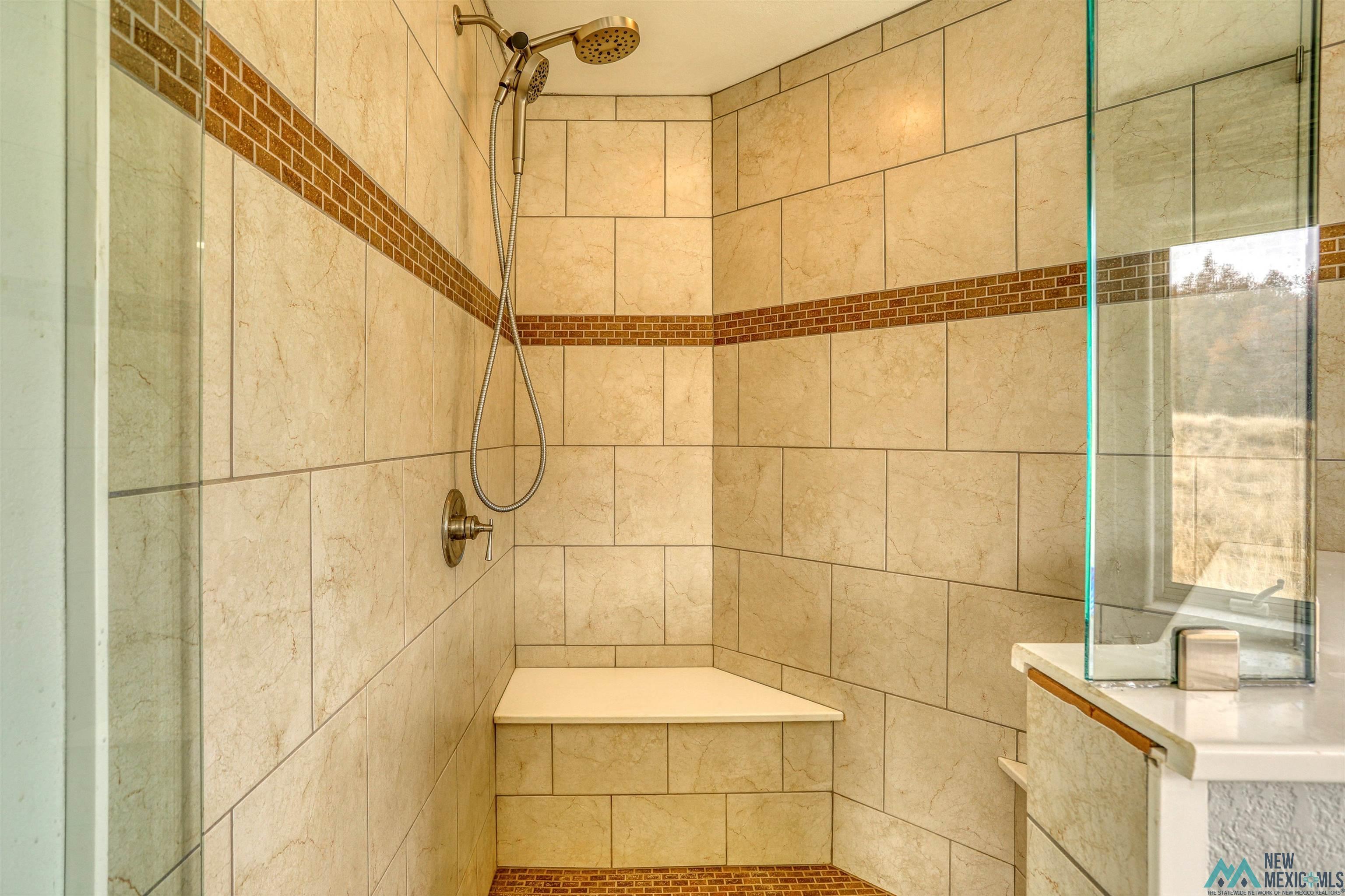 12 Horn Toad Road Chama, NM 87520 - Photo 33 of 52 Full bathroom with tiled shower