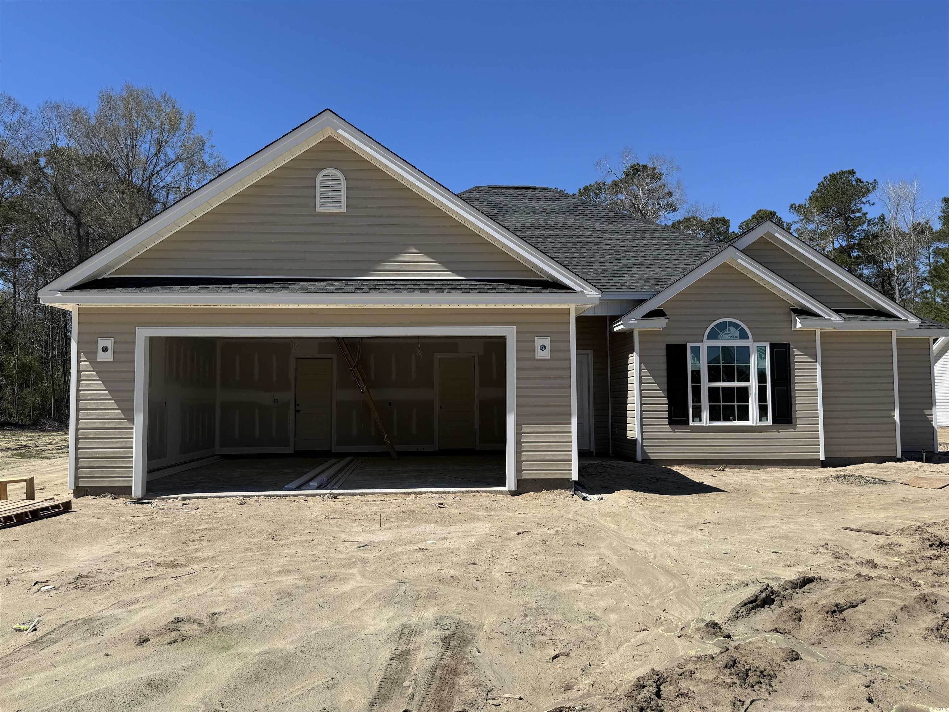 4024 Copperhead Road Conway, SC 29527 - Photo 3 of 15 View of front of property featuring an attached ga