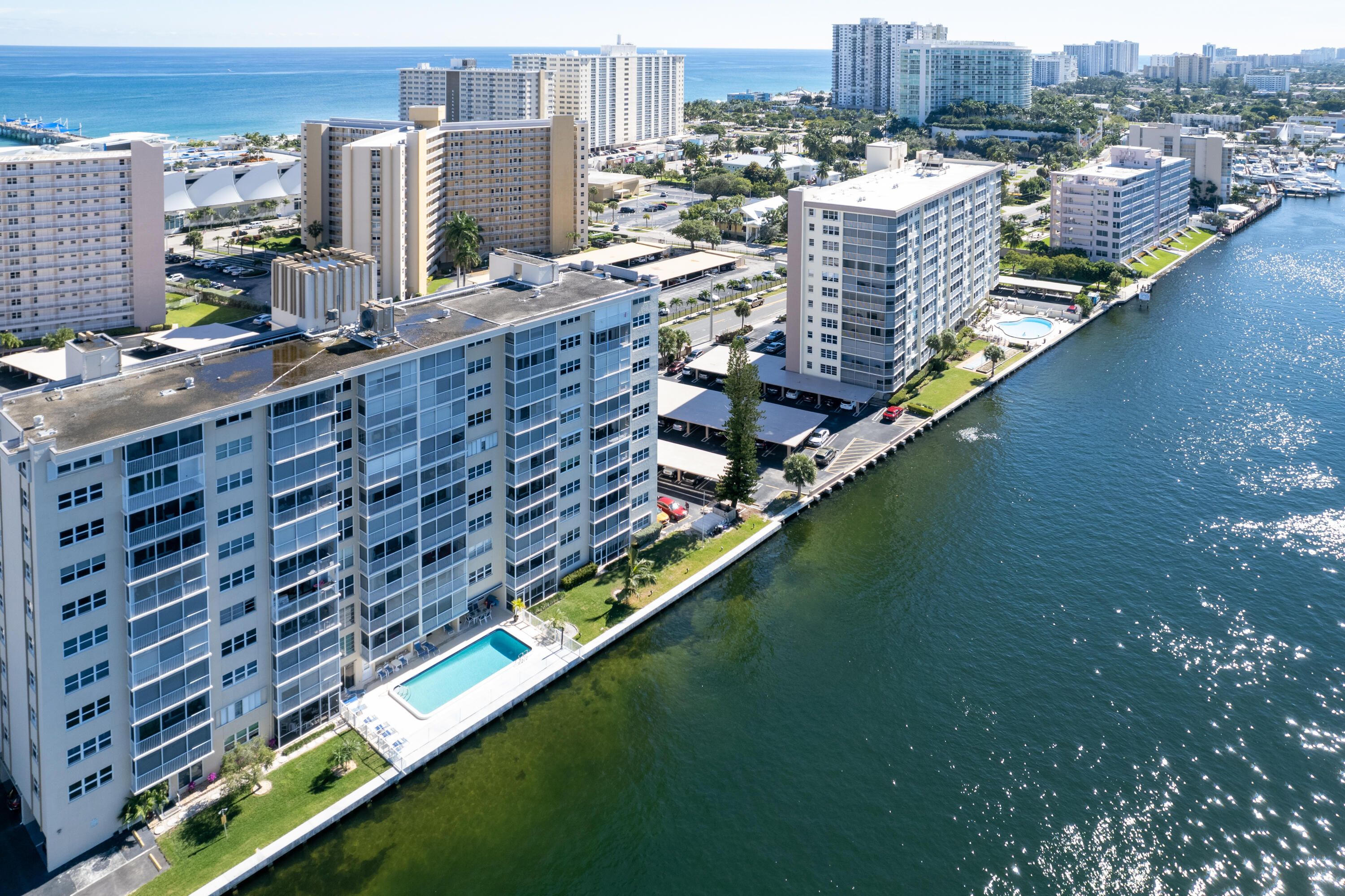 303 North Riverside Drive, Unit PH5 Pompano Beach, FL 33062 - Photo 2 of 46 Intracoastal Penthouse