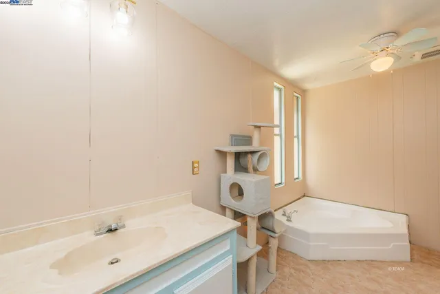 a room with storage and utility