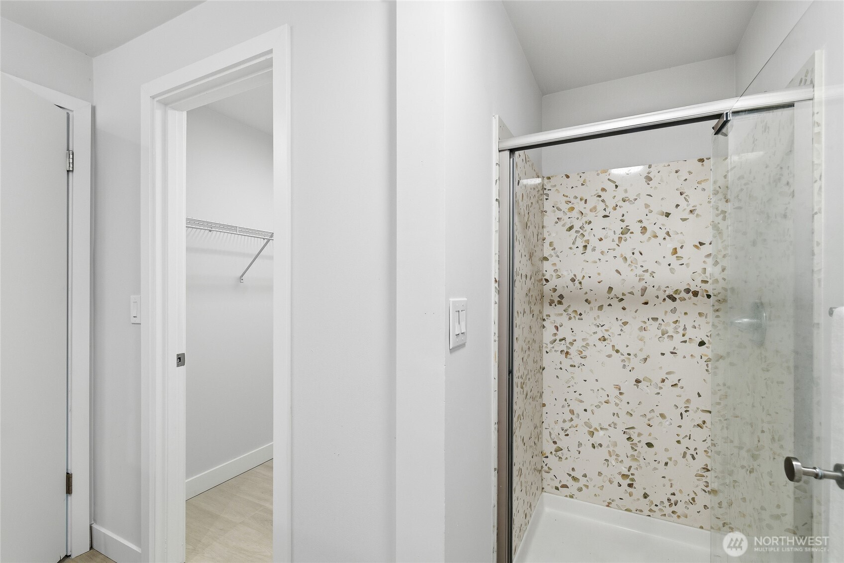 4426 Northeast 17th Street Renton, WA 98059 - Photo 21 of 36 a bathroom with a shower and a mirror