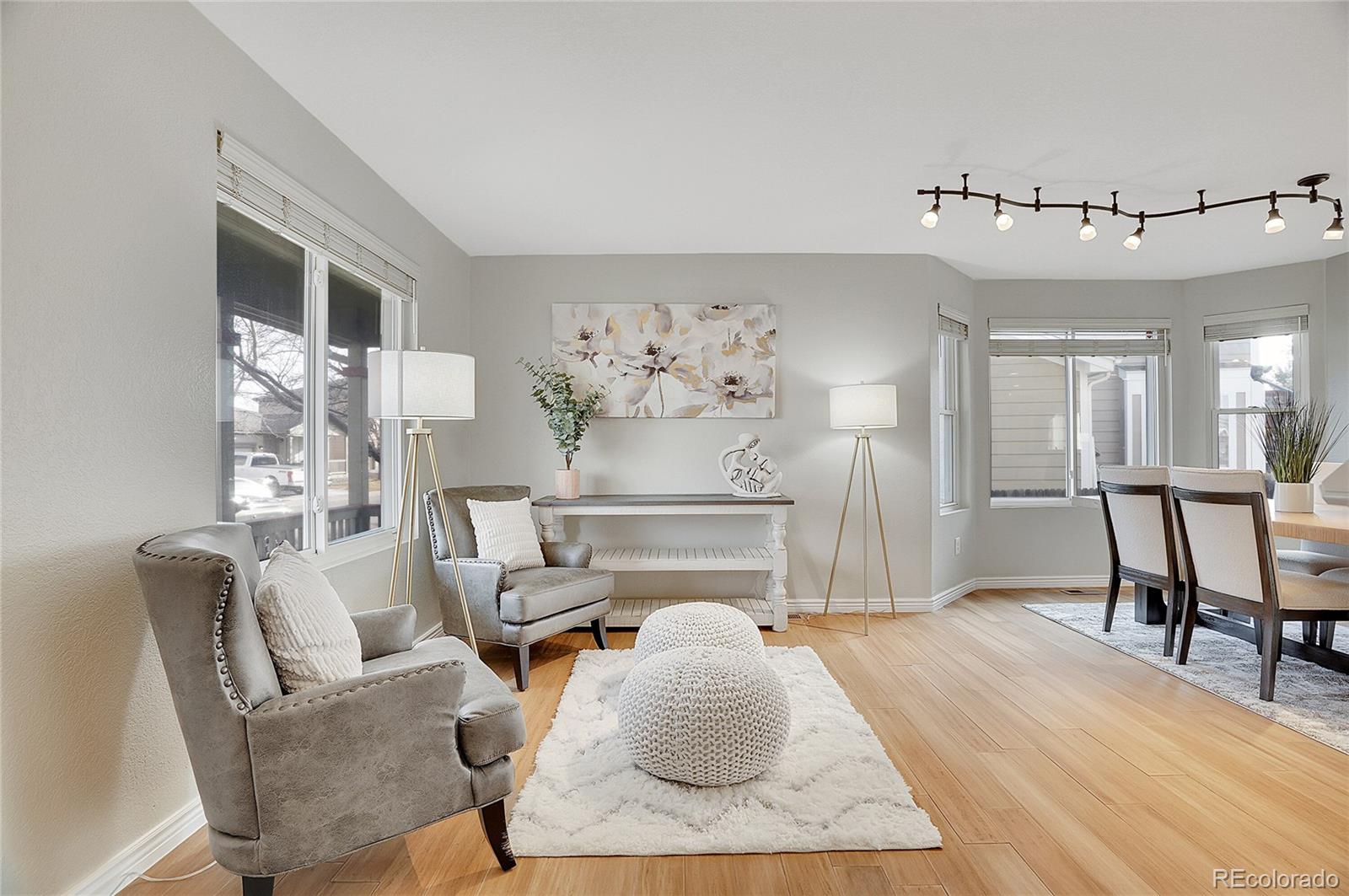 6348 Westview Circle Parker, CO 80134 - Photo 2 of 27 a living room with furniture and wooden floor
