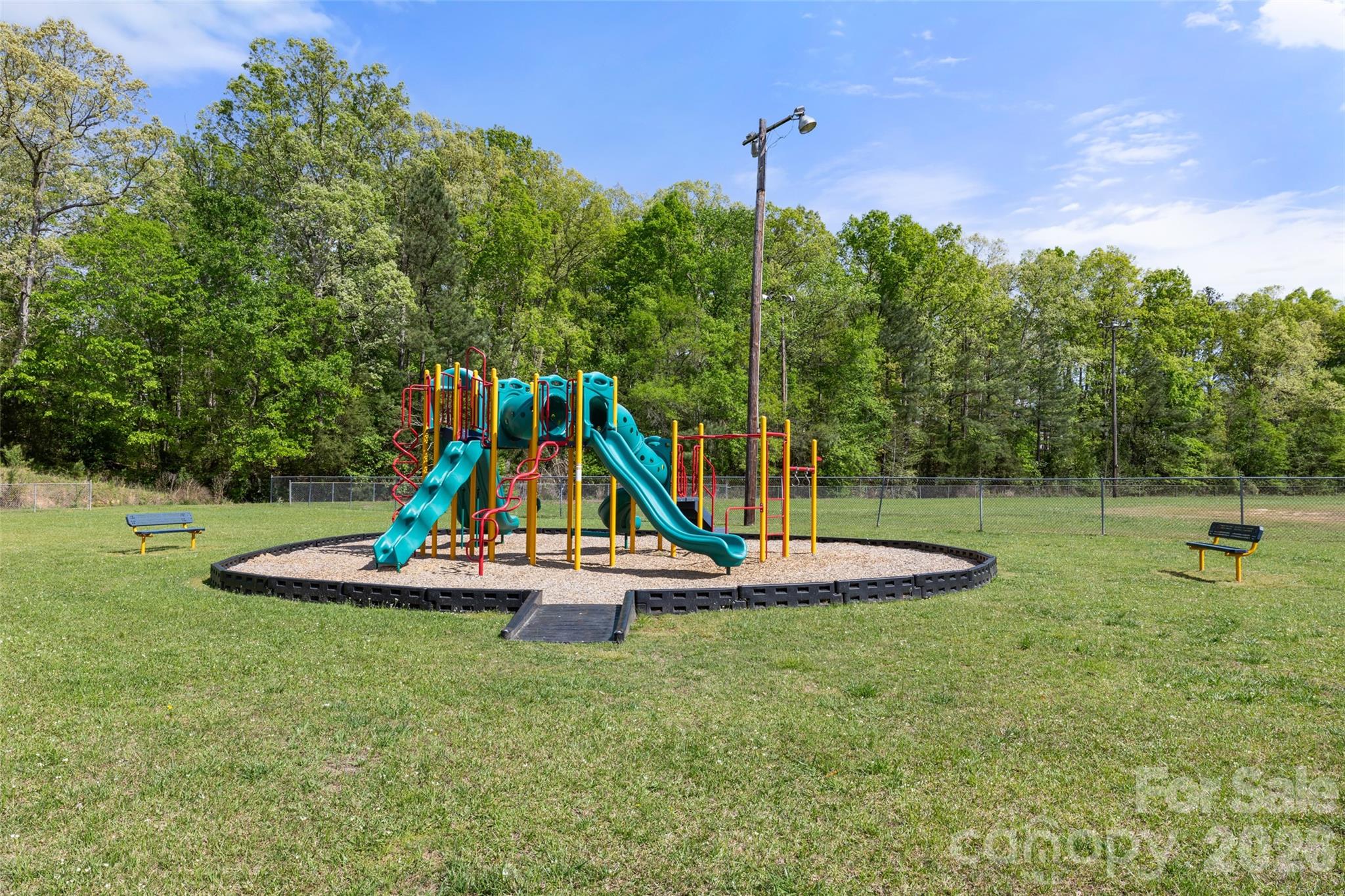 1109 Marion Street Lancaster, SC 29720 - Photo 29 of 44 a view of a park with a slide