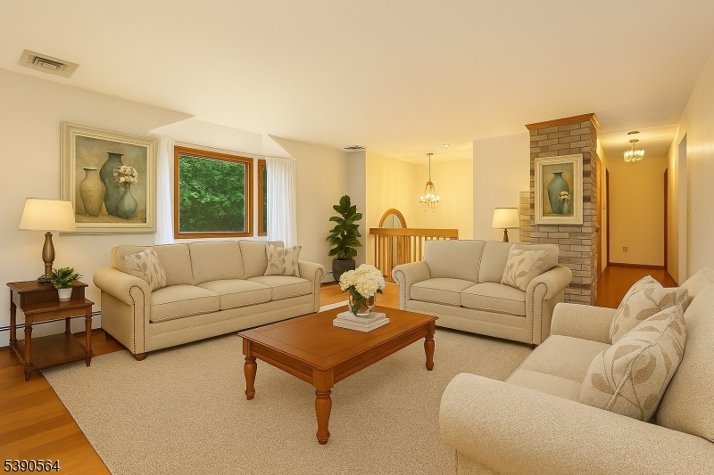 8 Cambridge Road Totowa, NJ 07512 - Photo 6 of 35 a living room with furniture and a large window