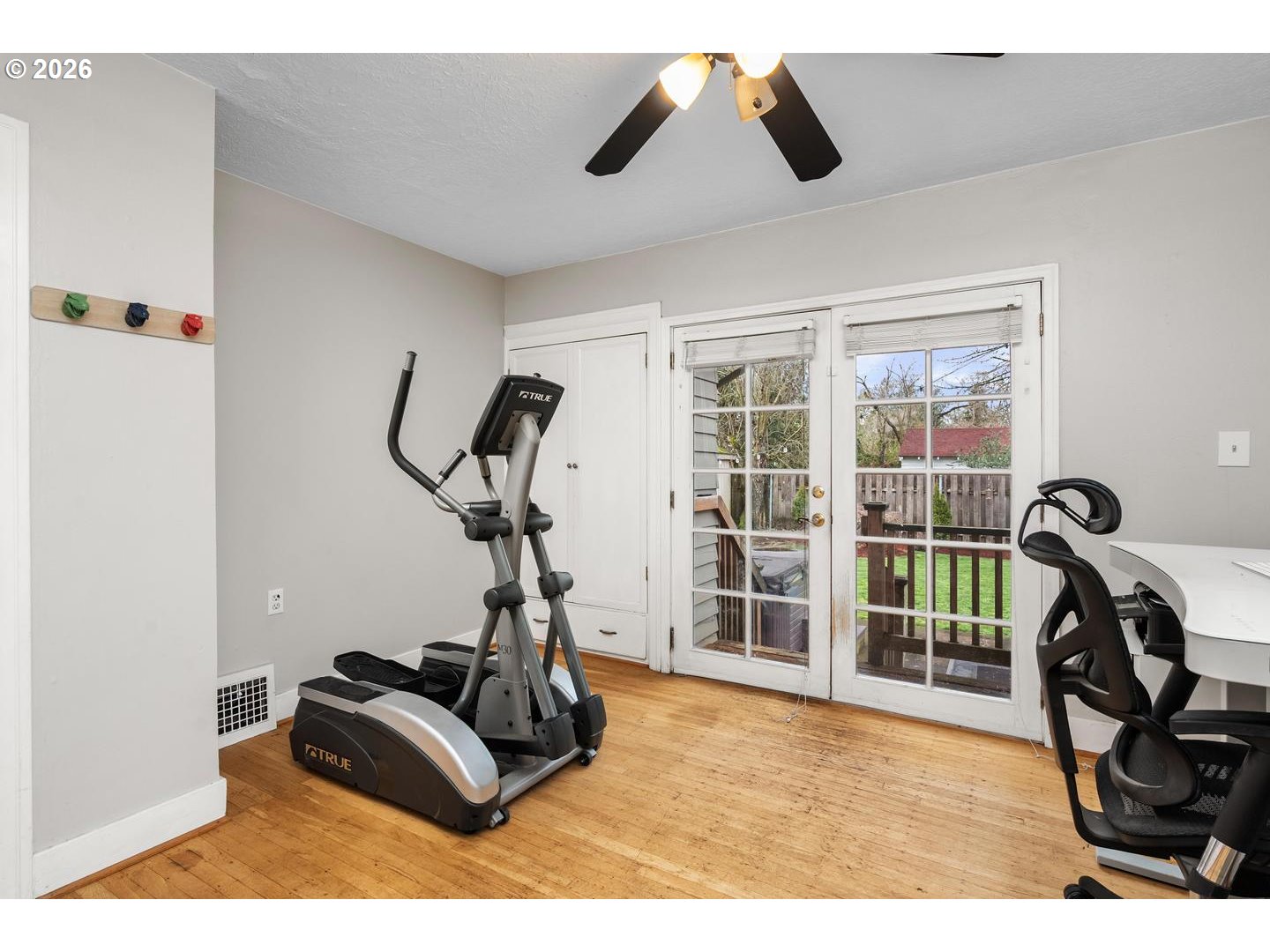 3825 Northeast 63rd Avenue Portland, OR 97213 - Photo 17 of 43 a view of a room with gym equipment