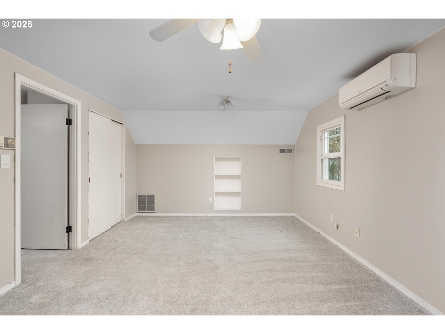 3825 Northeast 63rd Avenue Portland, OR 97213 - Photo 24 of 43 a view of an empty room with a window