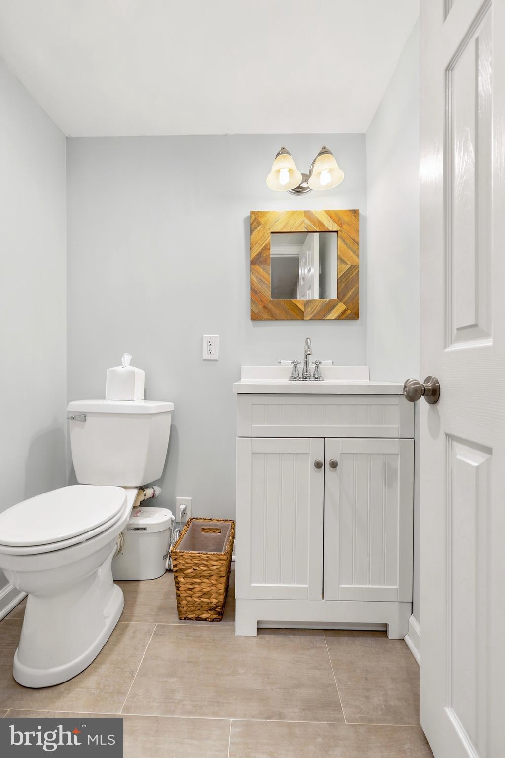 566 Upper Weadley Road Wayne, PA 19087 - Photo 44 of 50 Basement Half Bathroom