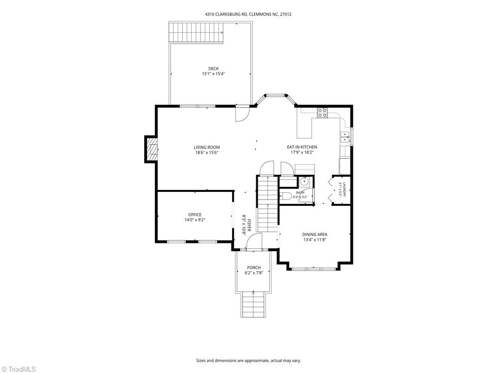 4310 Clarksburg Road Clemmons, NC 27012 - Photo 29 of 32 Main Floor