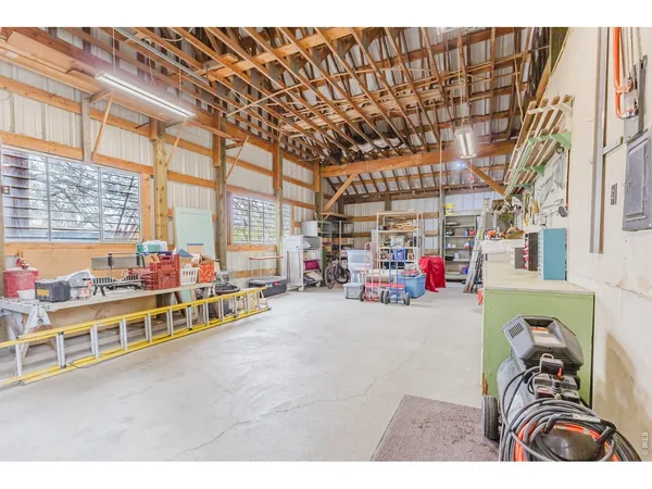 a view of storage and utility room