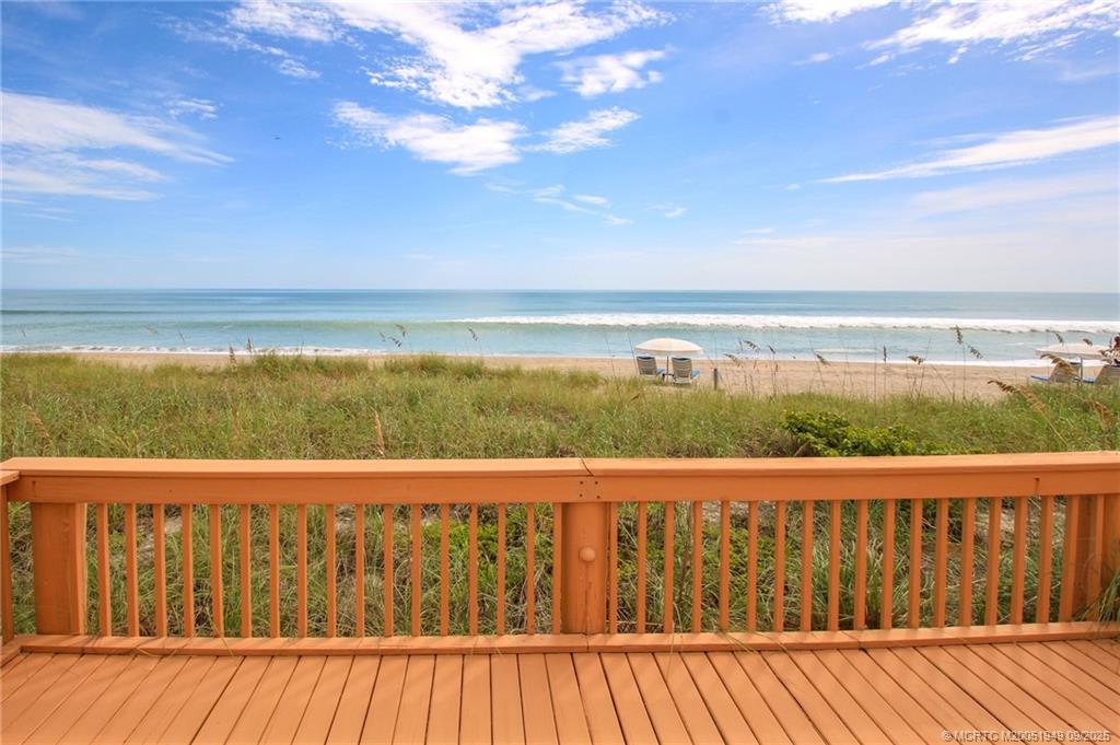 10680 South Ocean Drive, Unit 705 Jensen Beach, FL 34957 - Photo 41 of 45 a view of wooden floor with a lake