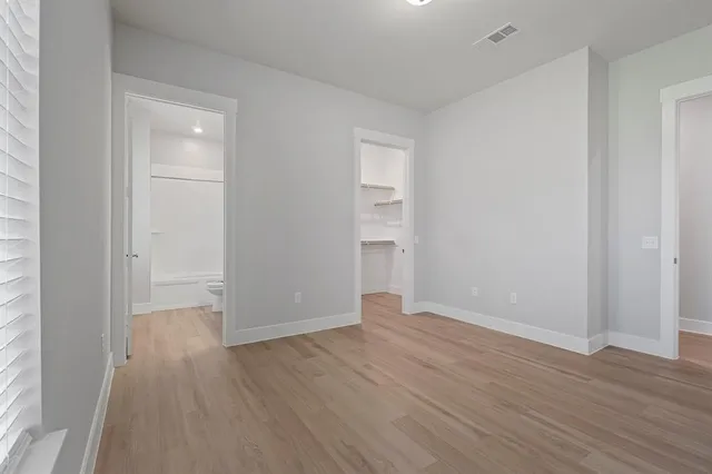 wooden floor in an empty room