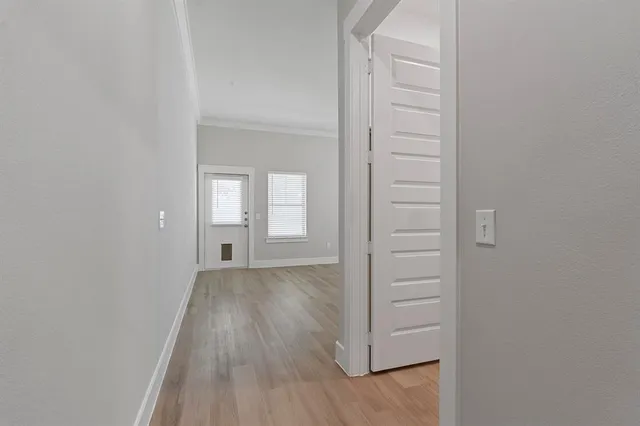 wooden floor in a empty room