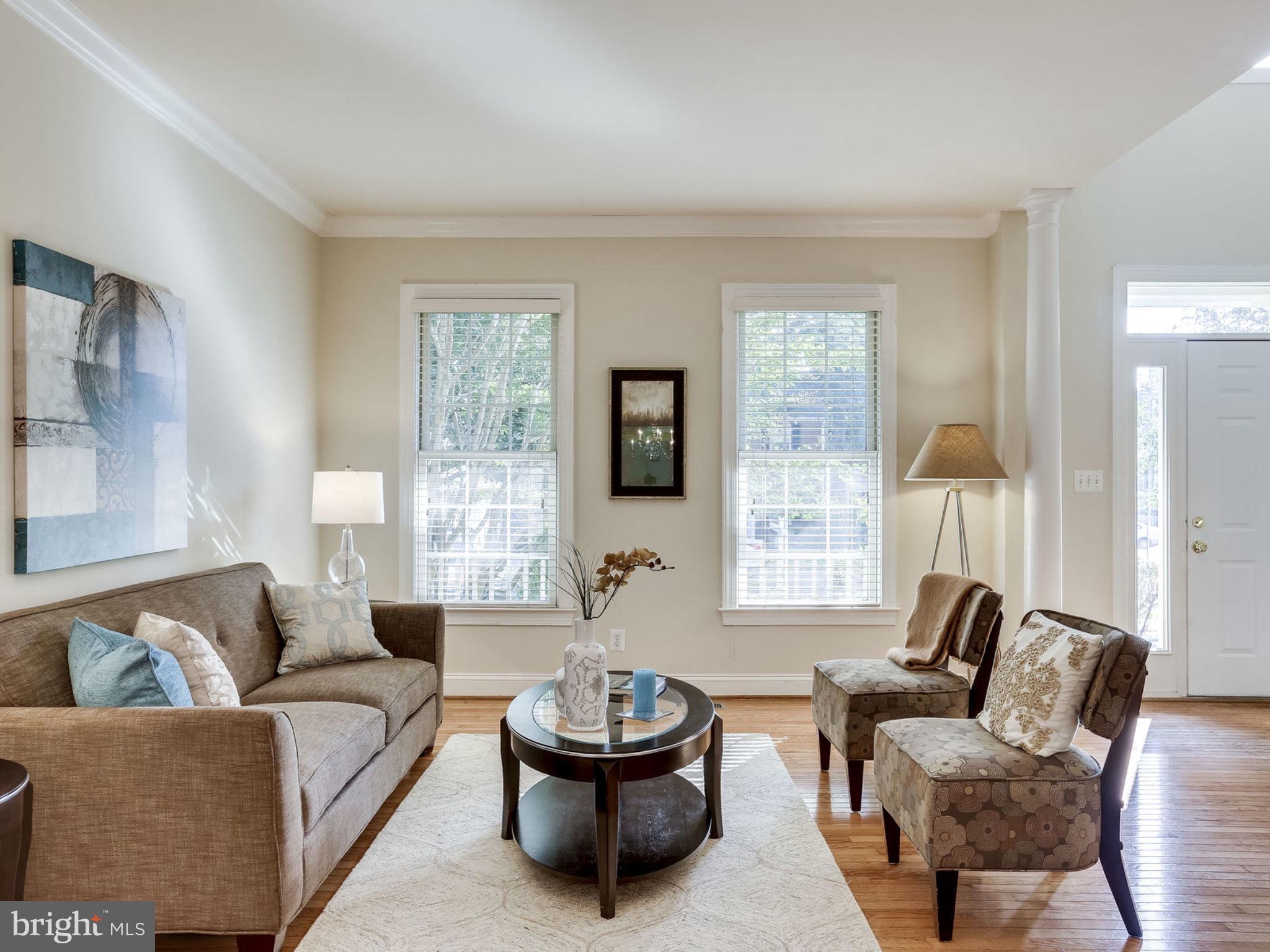 103 West George Mason Road Falls Church, VA 22046 - Photo 3 of 33 Light filled living room
