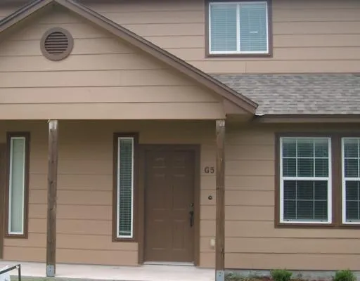 a view of front door