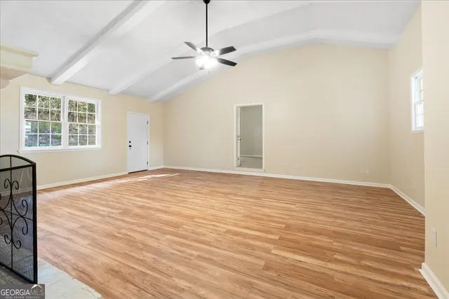 a view of a house with a garage
