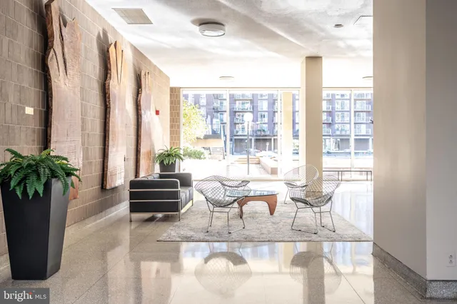 a view of a living room