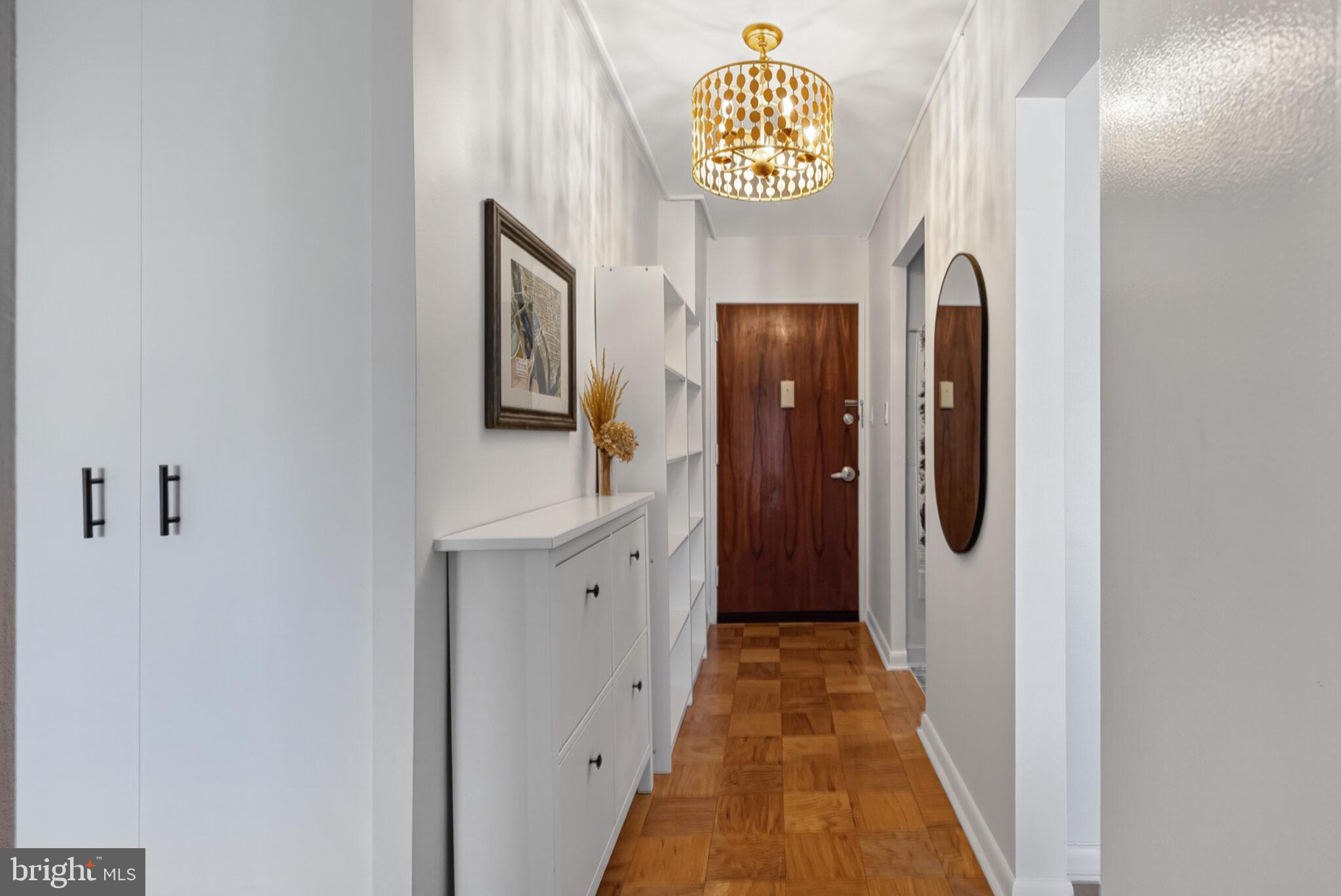 560 N Street Southwest, Unit N503 Washington, DC 20024 - Photo 6 of 35 a view of a hallway with a bathroom