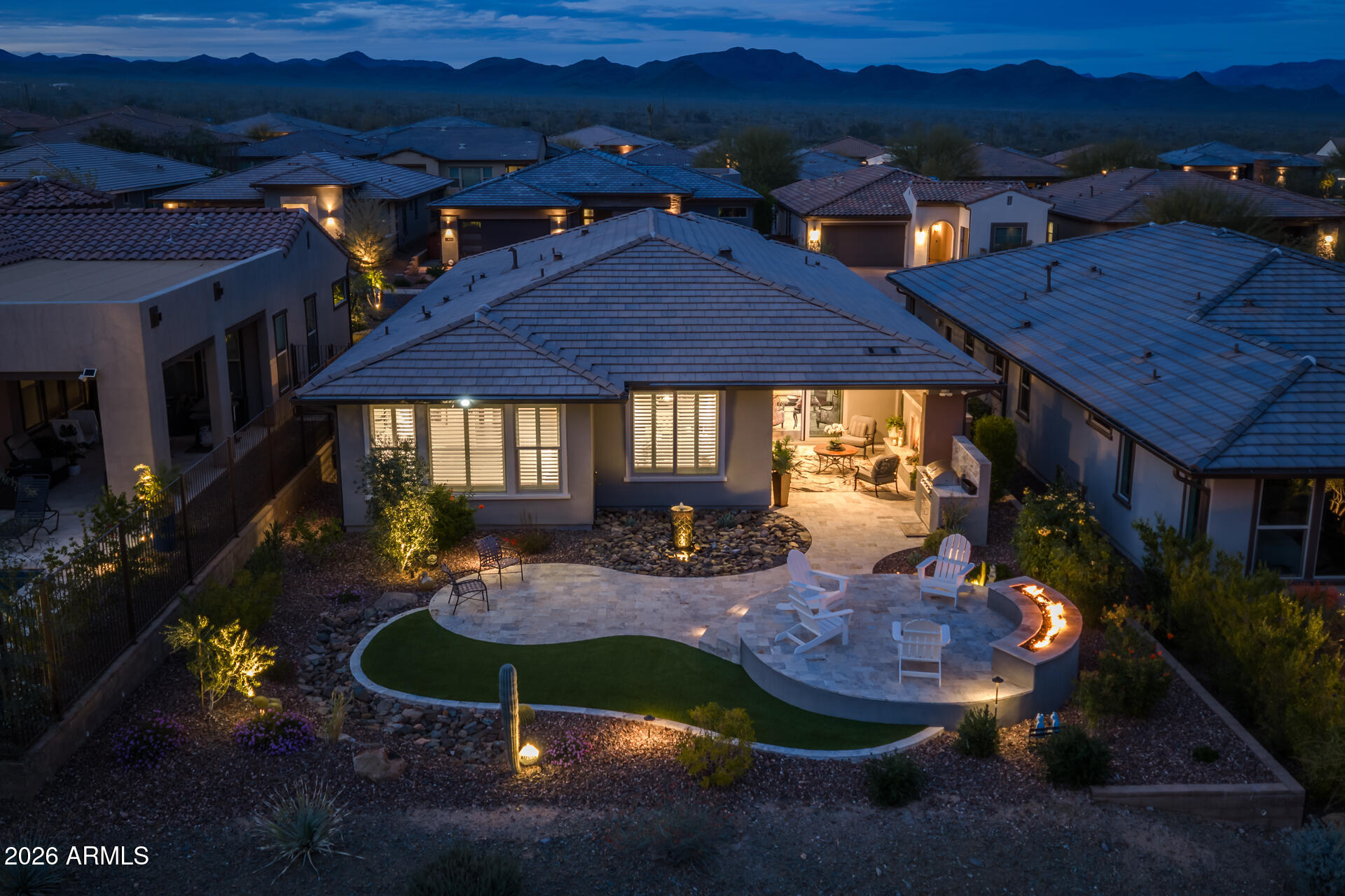 17875 East Fort Verde Road Rio Verde, AZ 85263 - Photo 29 of 65 30) BACK OF HOME