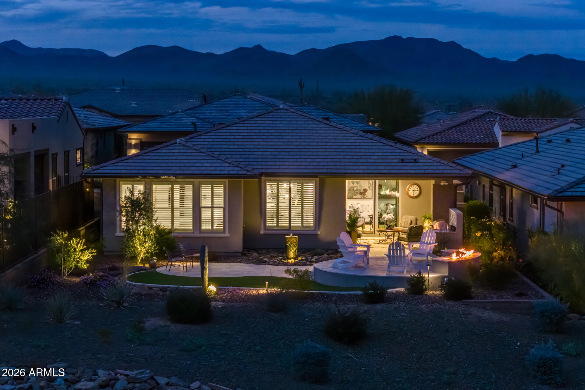 17875 East Fort Verde Road Rio Verde, AZ 85263 - Photo 30 of 65 3) BACK OF HOME