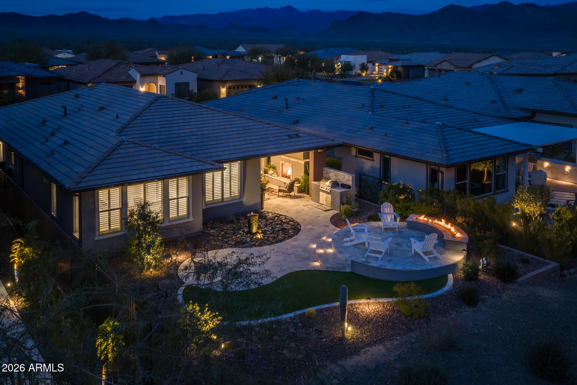 17875 East Fort Verde Road Rio Verde, AZ 85263 - Photo 31 of 65 32) BACK OF HOME
