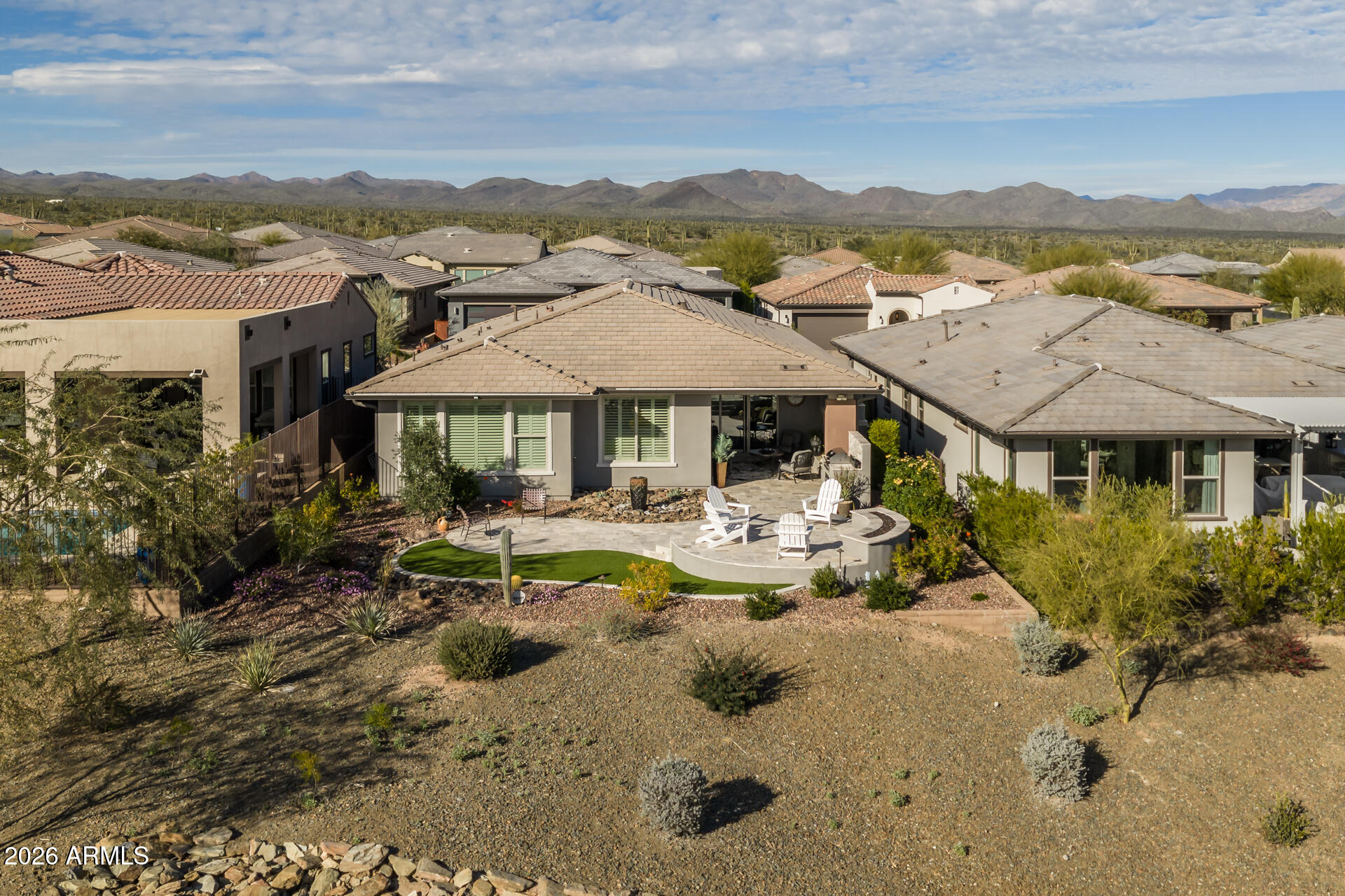 17875 East Fort Verde Road Rio Verde, AZ 85263 - Photo 33 of 65 51) BACK OF HOME