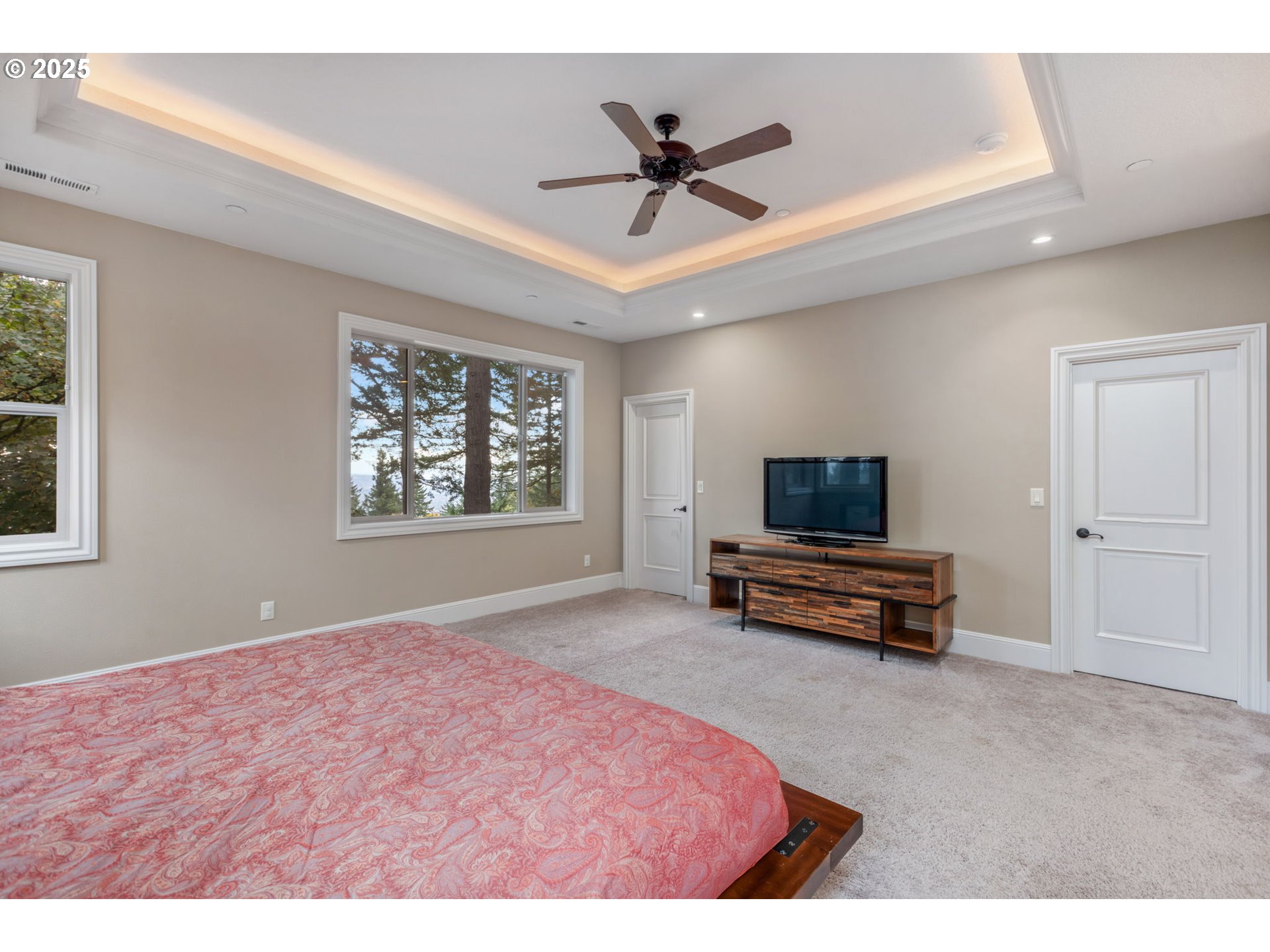 4530 Southwest Council Crest Drive Portland, OR 97239 - Photo 19 of 43 a living room with furniture and a flat screen tv