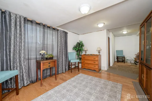 a view of living room filled with furniture and a potted plant