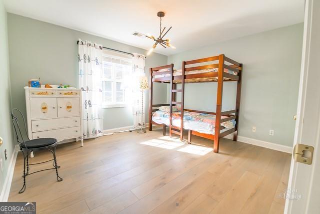 355 Golf View Drive Cohutta, GA 30710 - Photo 16 of 41 a view of a bedroom with gym equipment