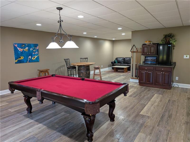 355 Golf View Drive Cohutta, GA 30710 - Photo 27 of 45 a room with furniture pool table and flat screen tv