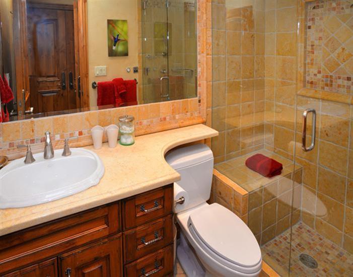 120 Willow Bridge Road, Unit 4H Vail, CO 81657 - Photo 16 of 17 Master bathroom includes a steam shower!