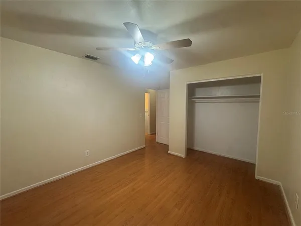 wooden floor in an empty room