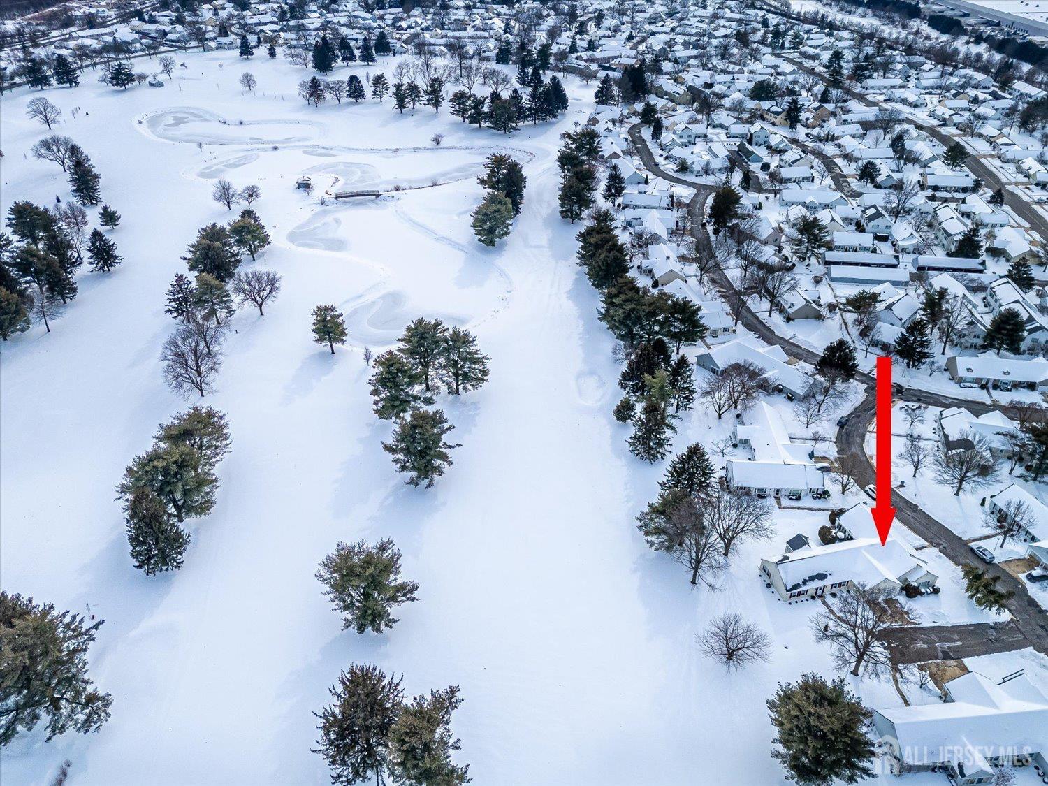 628A Windsor Way, Unit B Monroe Township, NJ 08831 - Photo 41 of 50 an aerial view of beach and outdoor space